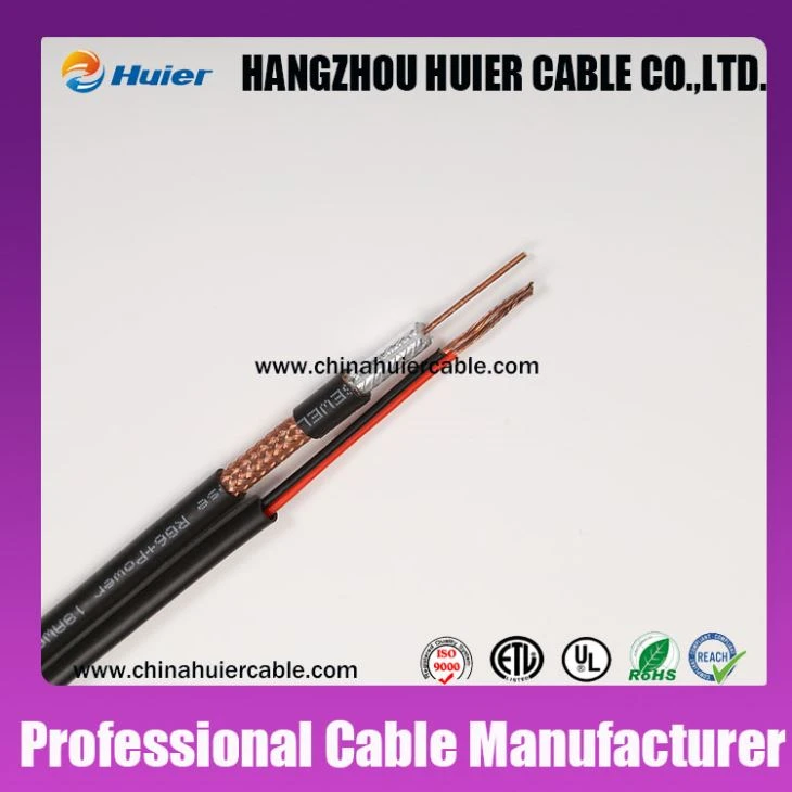 Hot Sale Cctv Cable Rg59/rg6+2power Siamese Cable For Cctv Camera And DVR