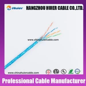 Вътрешен CAT5E FTP меден проводник LAN кабел/мрежов кабел 24AWG